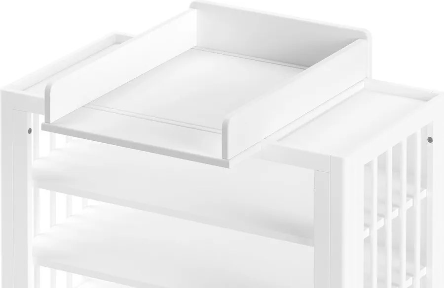 Fasciatoio bianco in faggio massiccio Forrest – Vipack