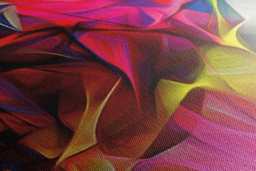 Stampa su tela – Caos astratto colorato