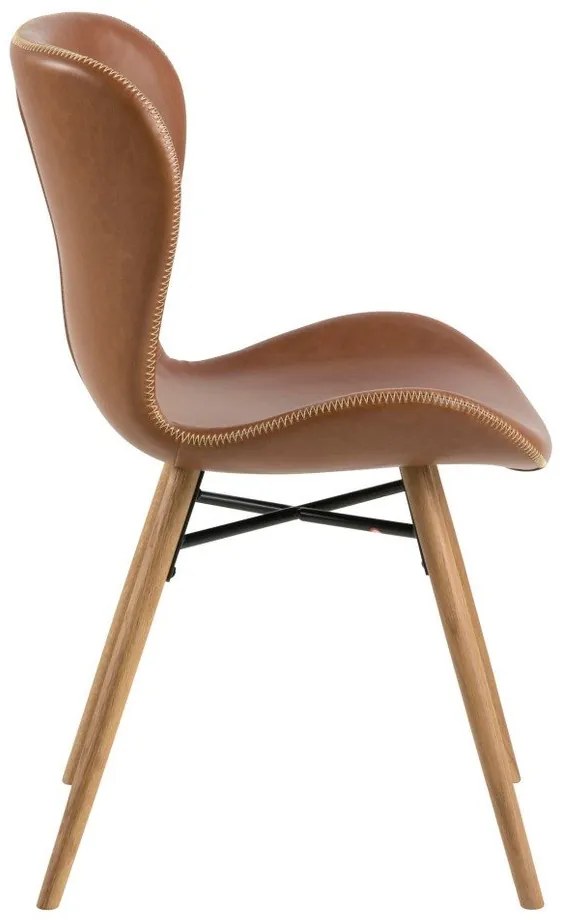 Set di 2 sedie in similpelle Batilda - Actona