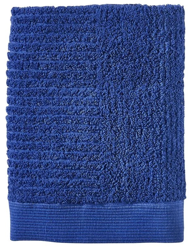 Asciugamano in cotone blu 50x70 cm Indigo - Zone