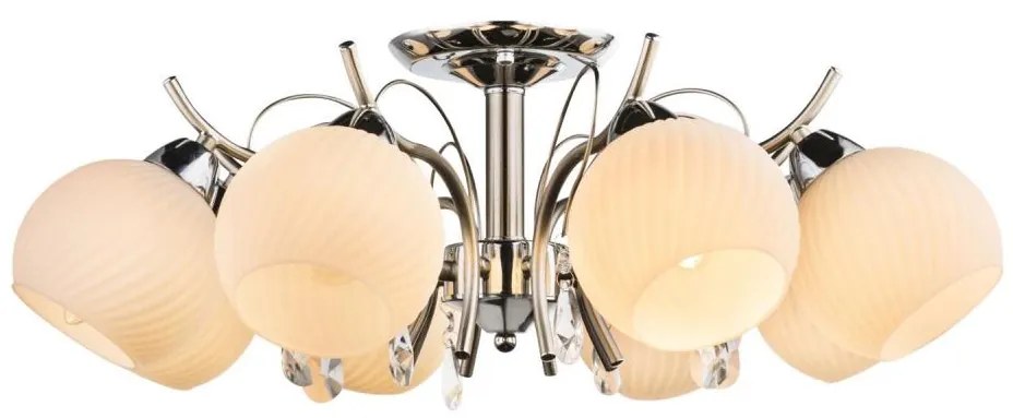 Globo 54711-8 - Plafoniera PERDITA 8xE14/40W/230V