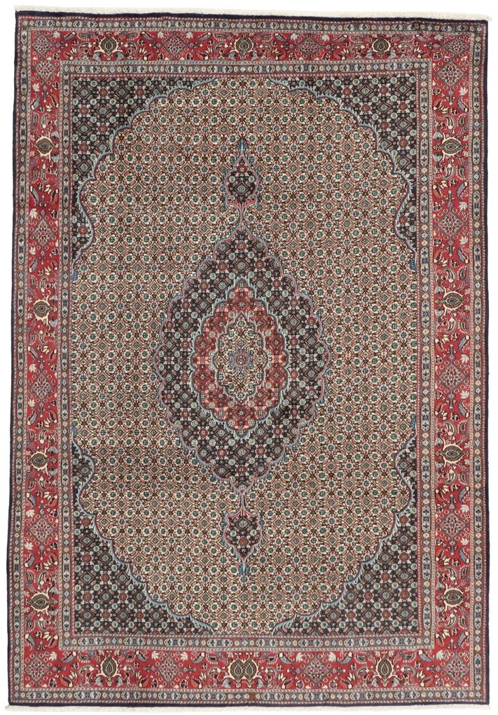 Moud Tappeto 290x200 (Iran) Annodato A Mano