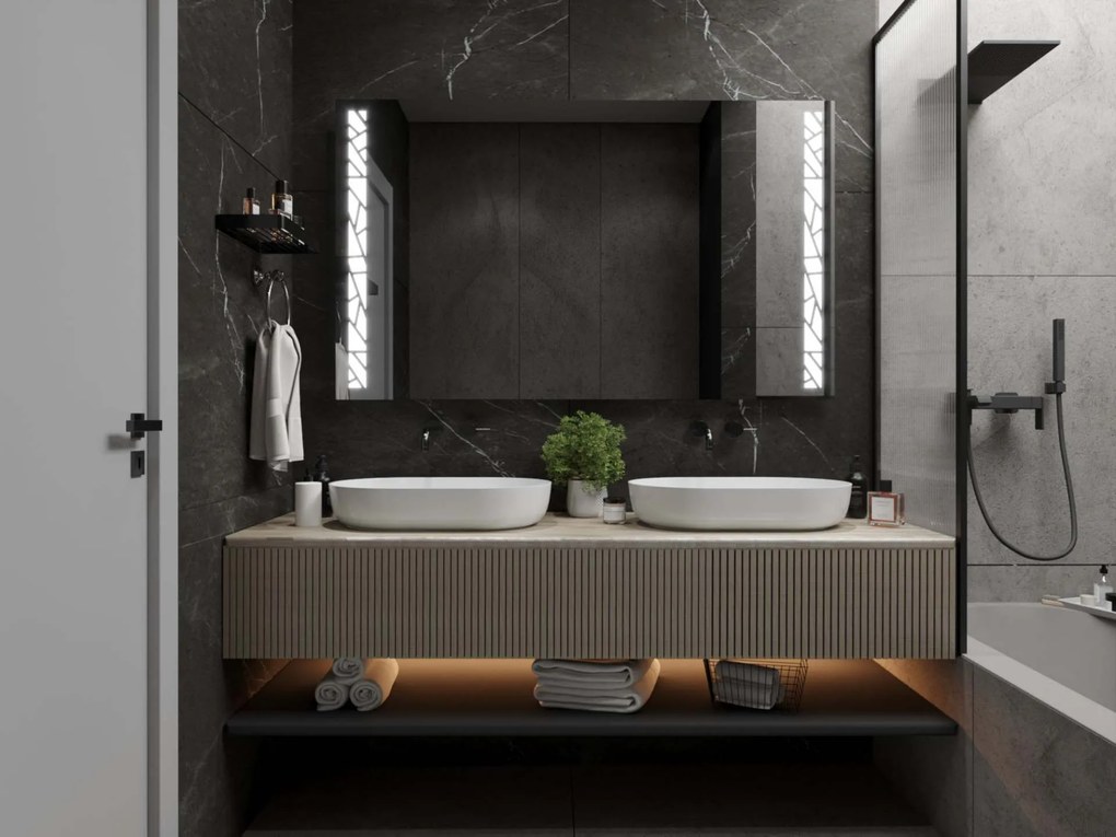 Specchio con LED illuminazione M22 premium