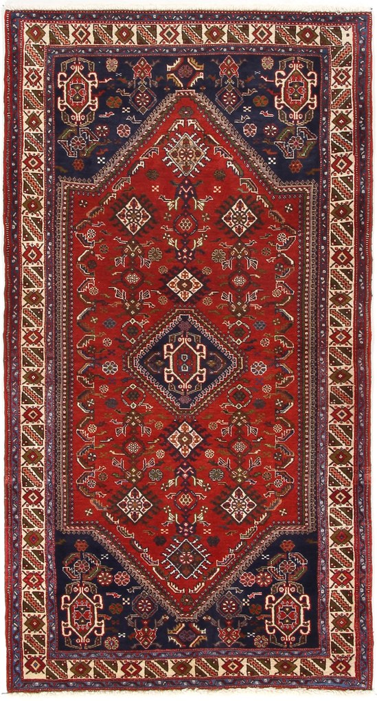 Gashguli Tappeto persiano 90 x 190 (Iran) Annodato A Mano