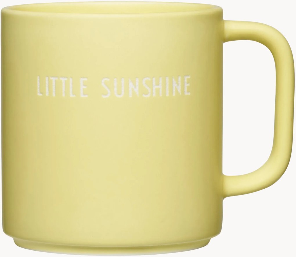 Tazza con scritta Favourite Little Sunshine