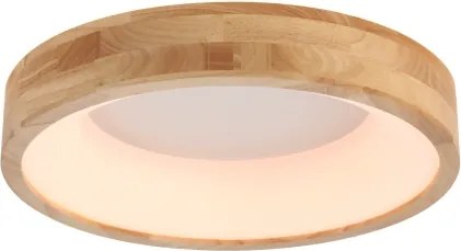 Brilagi-LED Plafoniera FALCON WOOD LED/30W/230V 3000/4000/6000K 45 cm legno