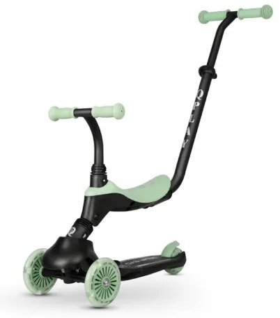 QPlay - Per bambini scooter 5in1 SEMA verde