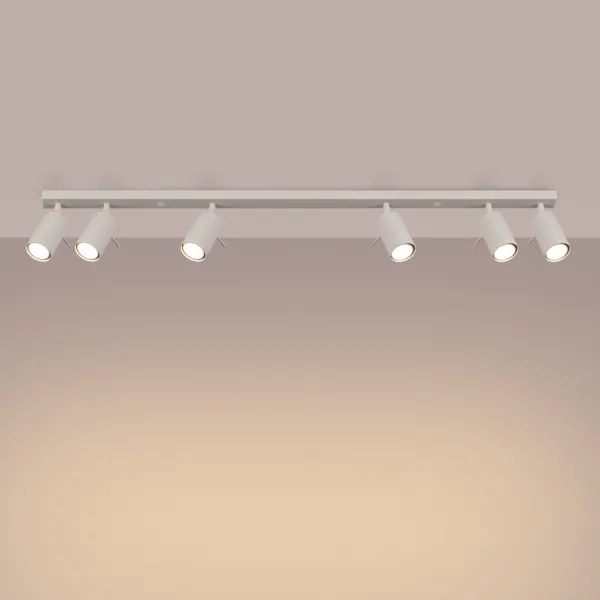 Sollux SL.1499 - Faretto RING 6xGU10/10W/230V color crema