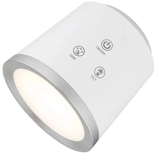 Globo 58454W - Lampada da tavolo LED dimmerabile MEEYA LED/6W/3,7V bianca