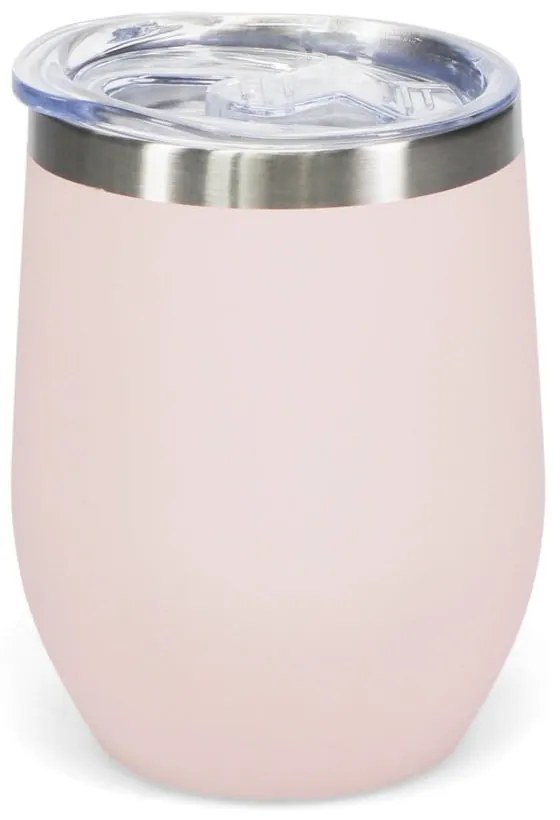 Tazza da viaggio rosa chiaro 350 ml - Rex London