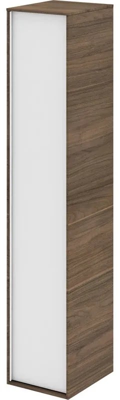 Colonna per mobile bagno Neo SENSEA 1 anta P 35 x L 30 x H 154 cm bianco laccato legno