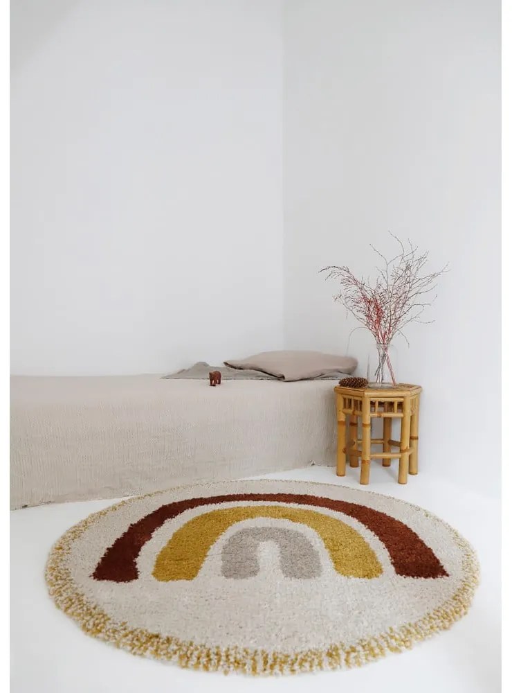 Tappeto per bambini , ø 120 cm Bohemian Rainbow - Nattiot