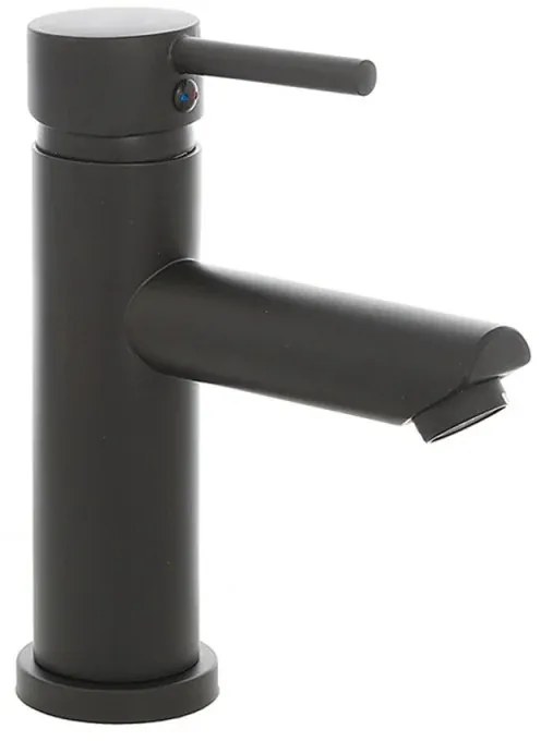 Set miscelatori lavabo e bidet nero opaco con piletta click clack York