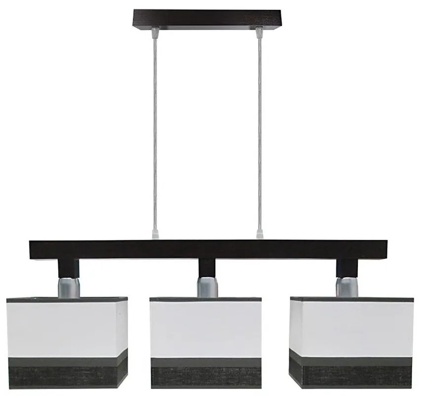 Lampadario a sospensione con filo 3xE27/60W/230V