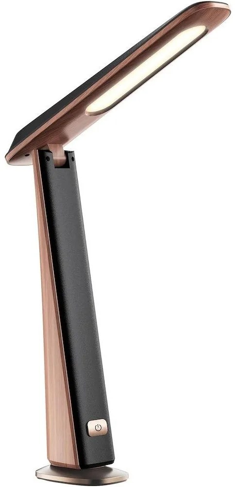 Lampada da tavolo LED dimmerabile ricaricabile TOP LED/4W/5V 1800 mAh 3000/4000/5000K marrone/nero