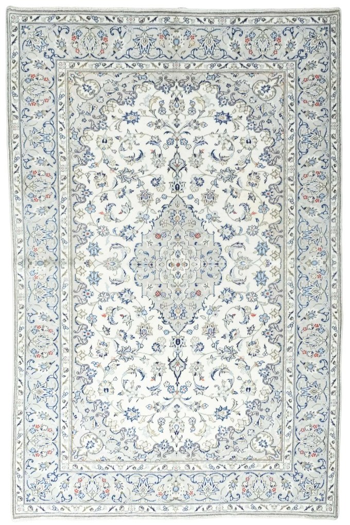 Kashan Tappeto persiano 300 x 200 Beige (Iran) Annodato A Mano