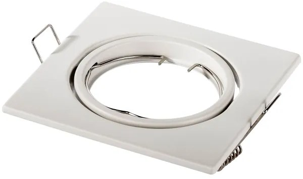Faretto da incasso 1xGU10/MR16/10W/230V 9x9 cm bianco