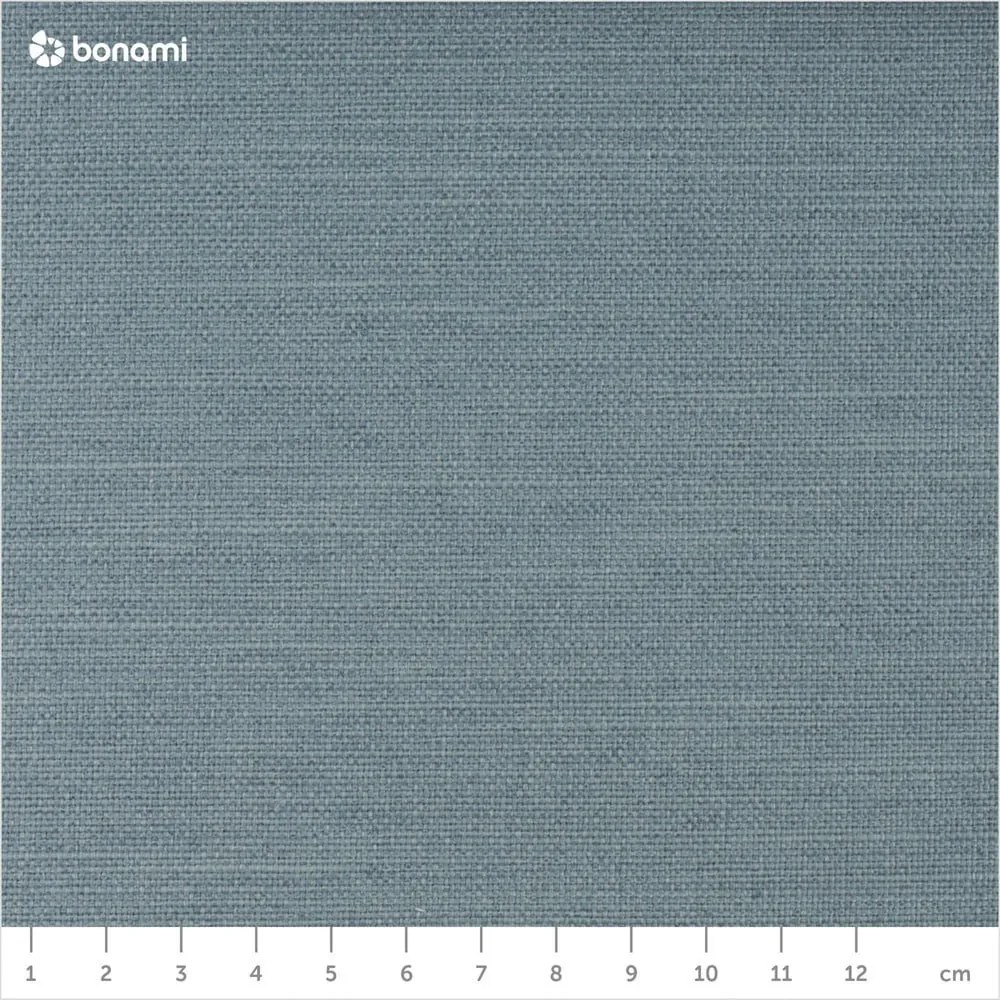 Letto matrimoniale imbottito azzurro con contenitore con rete inclusa 140x200 cm Lotte – Meise Möbel