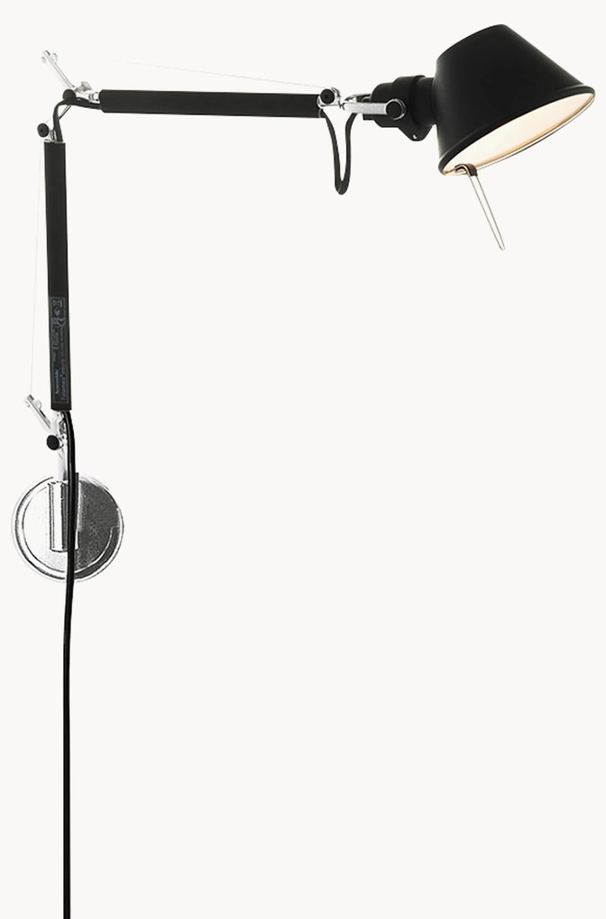 Applique grande orientabile con spina Tolomeo Micro