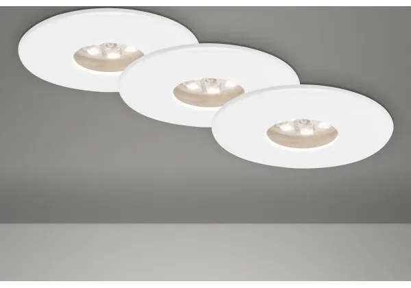 Briloner 7240-036 -SET 3xLED Lampada da incasso per bagno ATTACH LED/1,8W/230V IP44 bianco