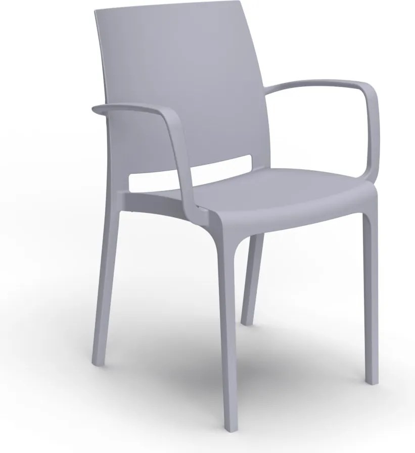 VOLGA - poltrona da giardino in plastica
