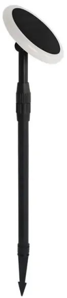 SET 2x LED Lampada solare regolabile GARDEN LED/3W/5V 42-80 cm 4000K IP65