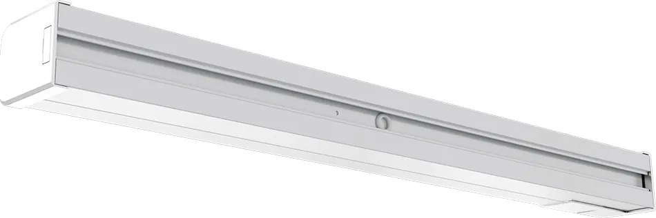 Lampada LED da Specchio 15W 66cm Cromata IP54 con Presa e Interruttore Colore Bianco Naturale 4.000K
