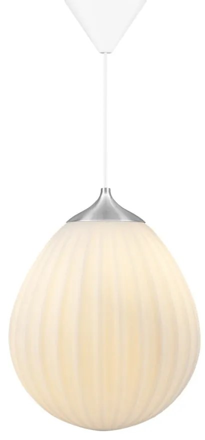 Paralume in bianco e argento ø 27 cm Around the World Medium - UMAGE