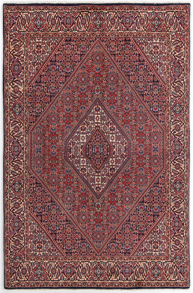 Bidjar Tappeto persiano 140x220 (Iran) Annodato A Mano