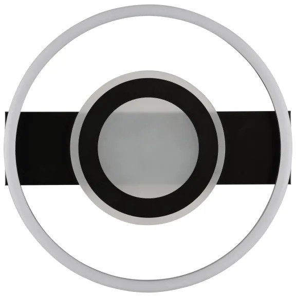 Brilliant - Plafoniera LED RGBW dimmerabile MAUREEN LED/20W/230V 3000-6500K nera + telecomando