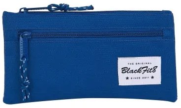 Astuccio Scuola BlackFit8 Oxford Blu scuro (22 x 11 x 1 cm)