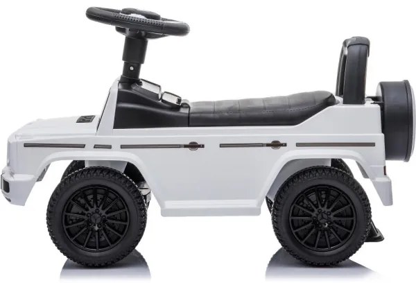 Bici a spinta Mercedes G350d 2xAA bianco/nero