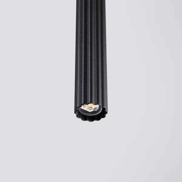 Sollux SL.1338 - Lampadario a sospensione con filo ARCHE 1xG9/8W/230V nero