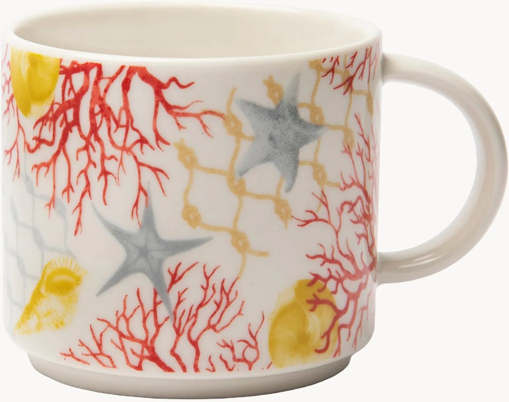 Set di 4 tazze Coral
