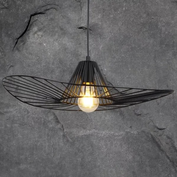 Lampadario su corda ABANO 1xE27/20W/230V