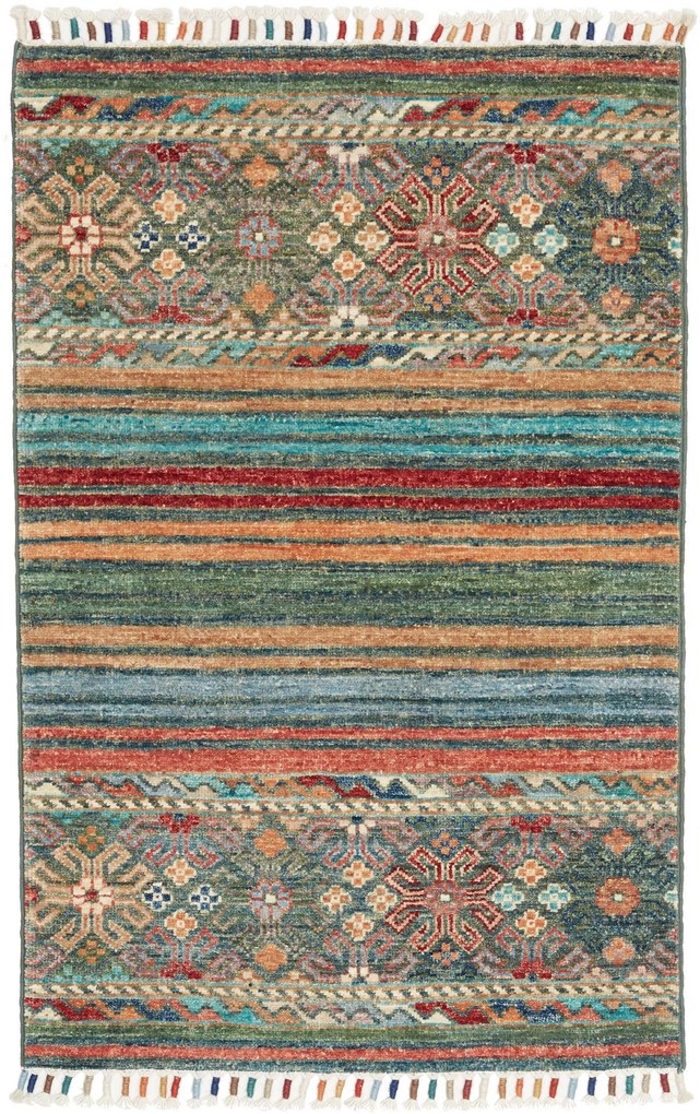 Samarkand Tappeto orientale 100x70 (Pakistan) Annodato A Mano