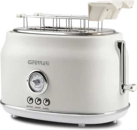 G3Ferrari G1013401 - Tostapane a due fette ARTISTA 750W/230V bianco