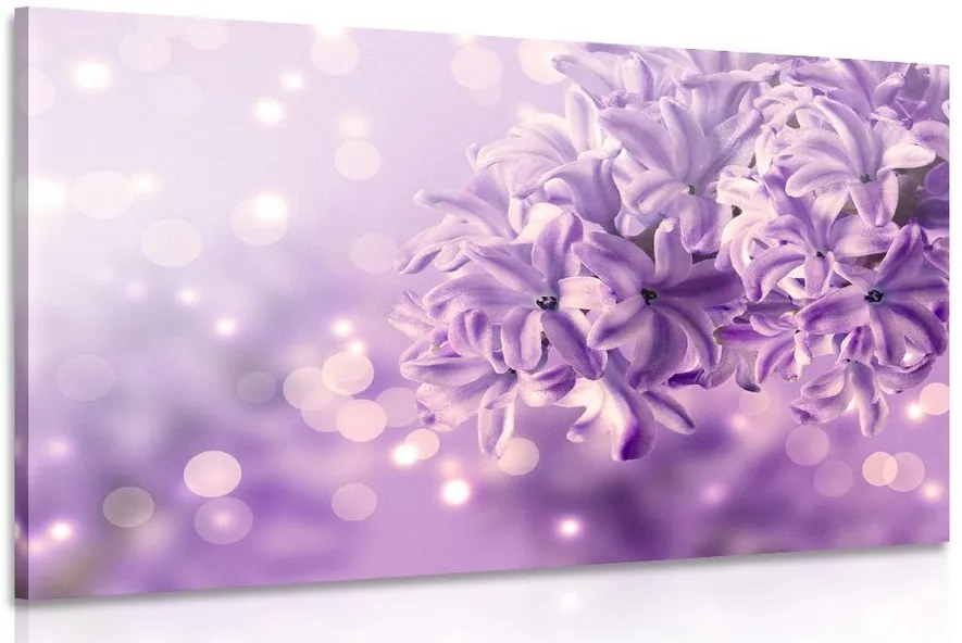 Quadro su tela – Fiore di lillà viola