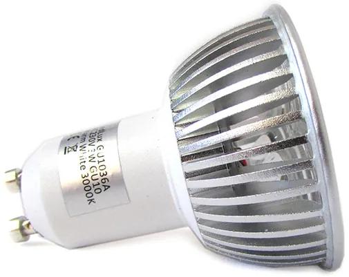 Lampada Led GU10 3X1W 220V Bianco Caldo 3000K