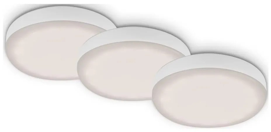 Briloner 7061-436 - SET 3x Lampada LED da incasso per bagni LED/3W/230V IP44