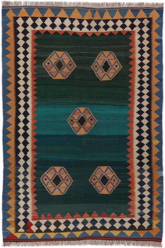 Kilim Tappeto persiano 170x250 (Iran) Tessuto A Mano