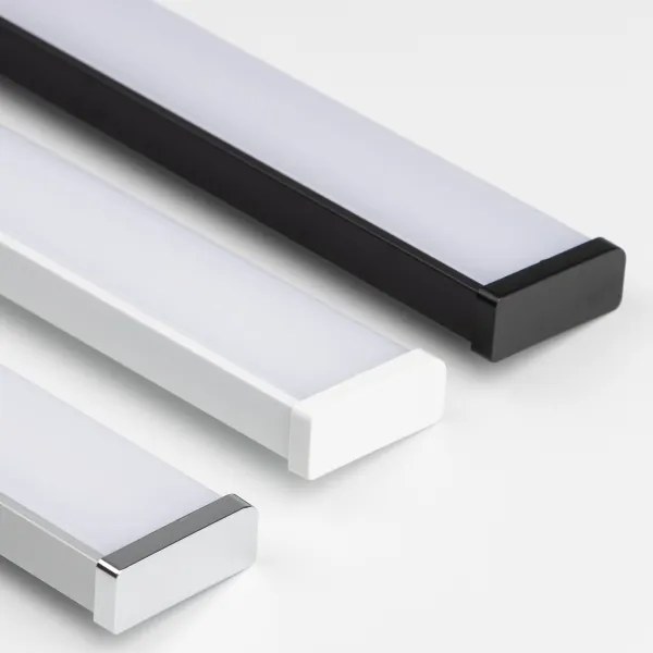 Brilagi - Specchio da bagno con luce LED VESTRA, 12 W/230 V, 60 cm, IP44, bianco