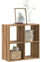 Libreria Legno Artigianale 68,5x32x68,5 cm in Legno Multistrato 852833