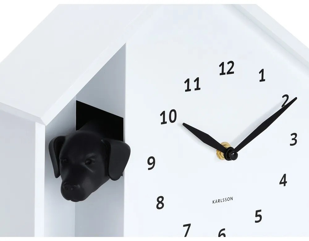 Orologio da parete Peeking Doggy – Karlsson