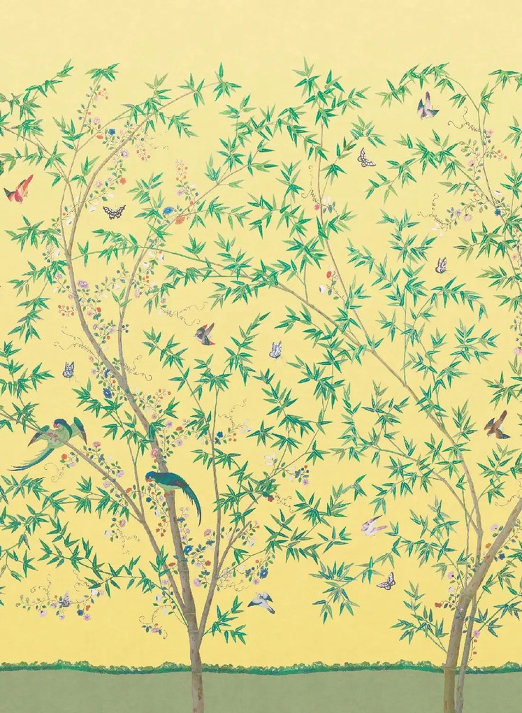 Little Greene Carta da parati panoramica Belton Scenic - Sunbeam
