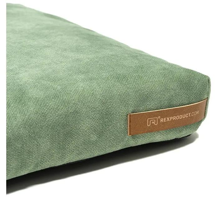 Materasso per cani in ecopelle color menta 70x90 cm SoftPET Eco XL - Rexproduct
