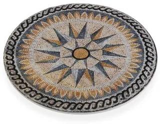Sottopentola Rotund Mozaic Sughero Ceramica (20 x 20 cm)