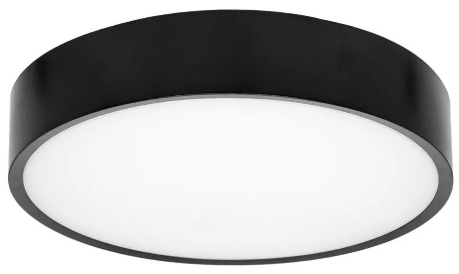 Ecolite WMAT350/HF-25W/CR - Plafoniera LED con sensore LED/25W/230V nero