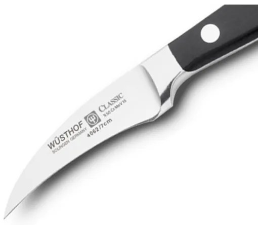 Wüsthof - Coltello da cucina per sbucciare CLASSIC 7 cm nero