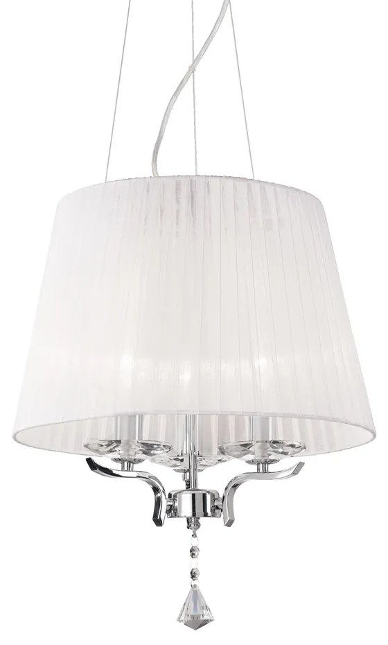 Lampadario Classico Pegaso Metallo Bianco 3 Luci E14